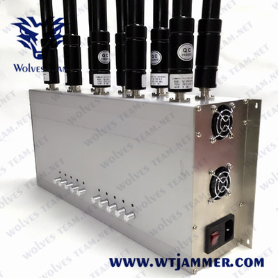 3200-3600MHz cellulaire Signaalstoorzender GPS Lojack 3G 4G 5G VHF UHF5g