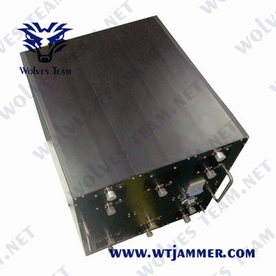 Militaire GPS de Stoorzendergsm CDMA 3G 4G WIFI 2.4G 5.8G van AC220V 1000W