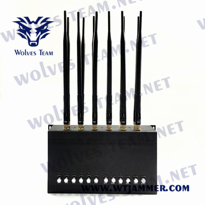 GSM CDMA 240VAC Lojack Stoorzender 12 Band VHF UHF24w voor Celtelefoon