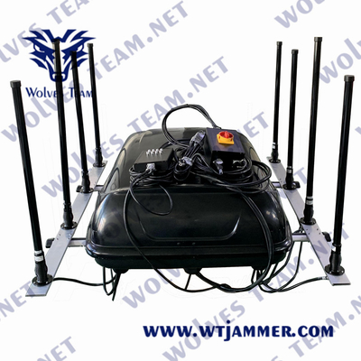 GSM CDMA de Draadloze Bomauto van de Signaalstoorzender 3G 4G 5G WIFI 1000W