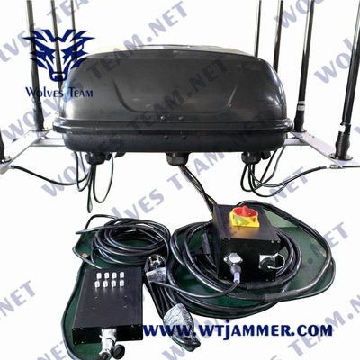 GSM CDMA de Draadloze Bomauto van de Signaalstoorzender 3G 4G 5G WIFI 1000W