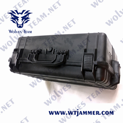 25W het antiuav de Handtas 8kg 5000m WIFI GPS van de Hommelstoorzender Beschermen