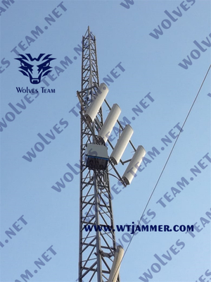 500W van de de Stoorzender4g WIFI GPS Cel van de hoge Machts de Duurzame Waterdichte Openluchtgevangenis Stoorzender van het de Telefoonsignaal
