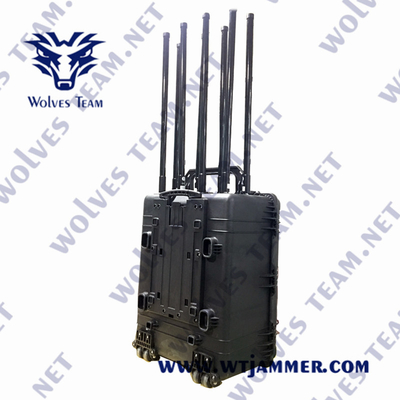 20-3600Mhz van de het Signaalstoorzender van de Celtelefoon PCs van DCS maken 500W waterdicht