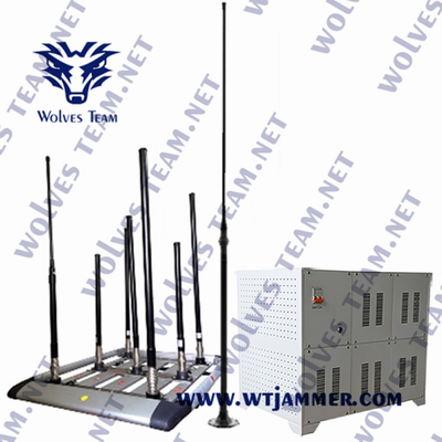 500 Meters het Draagbare van de het Aluminiumlegering van de Bomstoorzender Omhulsel2g 3G 4G 5G 500W