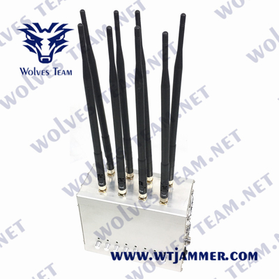 CDMA-GSM Lojack Signaalstoorzender UHFvhf 2G 3G 4G 5G 80W 240VAC