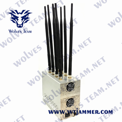 CDMA-GSM Lojack Signaalstoorzender UHFvhf 2G 3G 4G 5G 80W 240VAC