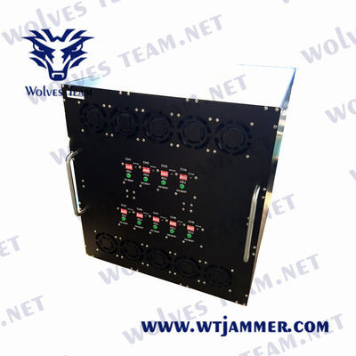 CDMA-GSM de Draadloze Militaire Bomauto IED van de Signaalstoorzender 1000W 3G 4G 5G