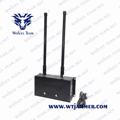 Stoorzender 30m van Wifi van Omni Richtingantennes het Metaalbijlage van 2.4g 5.8g