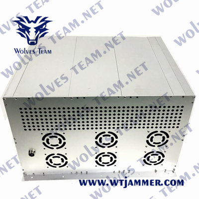 Van de de Bomstoorzender CDMA van AC240V IED GSM 3G 4G 5G GPS 8 Banden 5dBi