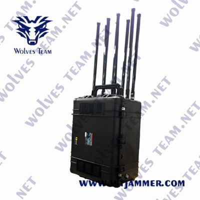 kopen 300W Lte Militair Signal Jammer 8 Kanalen 2G 3G 4G 5G GSM CDMA Anti-Terrorisme online manufacture