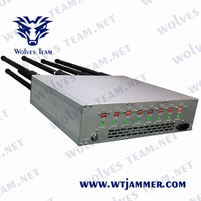 CDMA-GSM Mobiel DCS 3G 4G 5G 240VAC 100m van de Telefoonstoorzender Lojack