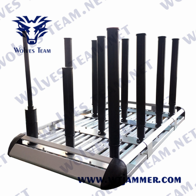 Van de het Signaalstoorzender VHF van het 1000 Wattsvoertuig UHFgsm WIFI GPS 3G 4G 5G 960MHz