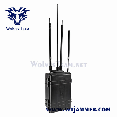 De straal behandelde Mobiele Telefoonstoorzender 500 Meters GSM CDMA