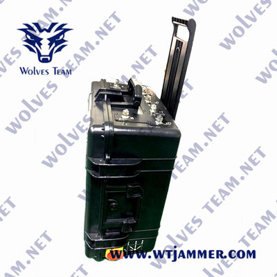 kopen 500W Manpack Mobiele Telefoon Jammer 520MHz GSM 3G 4G 5G Voor IED aanval online manufacture
