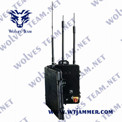 De Stoorzendervriend NTSC 2.4g 300W van Wifi van de aluminiumlegering Draagbare voor Celtelefoon