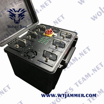 700-6000MHz draadloze het Aluminiumlegering Lojack rf van de Signaalstoorzender
