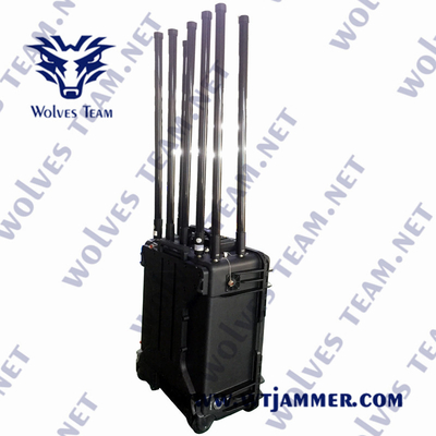van de de Bomstoorzender 20MHz-6000MHz WLAN WiFi 2.4g van 1000W IED het Draadloze Netwerk