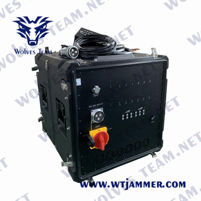 1200W de Stoorzender Militaire DDS 6000MHz van de voertuigbom het Signaalstoorzender van de Celtelefoon