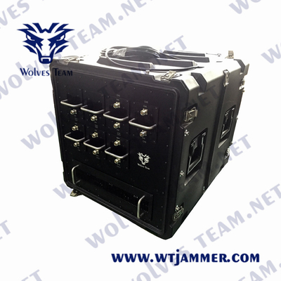 1200W de Stoorzender Militaire DDS 6000MHz van de voertuigbom het Signaalstoorzender van de Celtelefoon