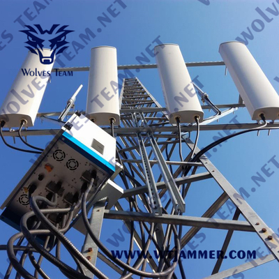 600w de signaalstoorzender Militaire 2g 3g 4g Wifi VHF UHF past Frequentie aan