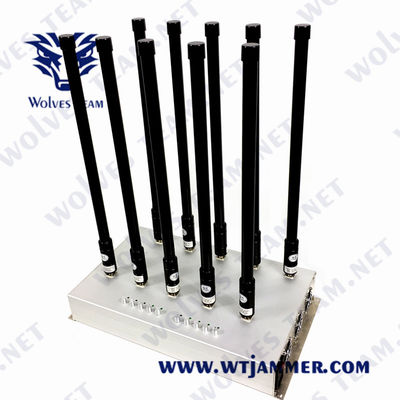 kopen Aanpassing 12 Antenne Cell Phone Signal Jammer 2g 3g 4g 5g Wifi 5.8g online manufacture