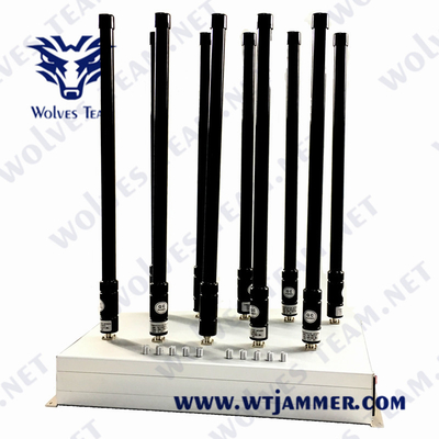 Regelbare de Stoorzendercdma GSM van het Machts Multiband Signaal PCs 3G GPS DC5V