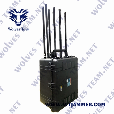 Waterdichte Stoorzender 2000m van het Hommelsignaal Hoge Macht voor GPS WiFi 2.4G 5.8g