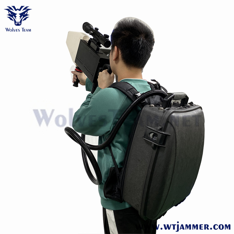 Tot 4000m Jamming Range High Power Drone Jammer voor Manpack VIP Protection Defence