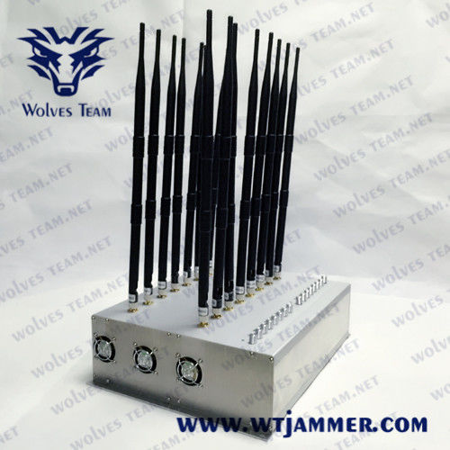 18 Antennes 18W Wifi 2.4g 5.2g 5.8g 30m Mobiele Signaalblocker
