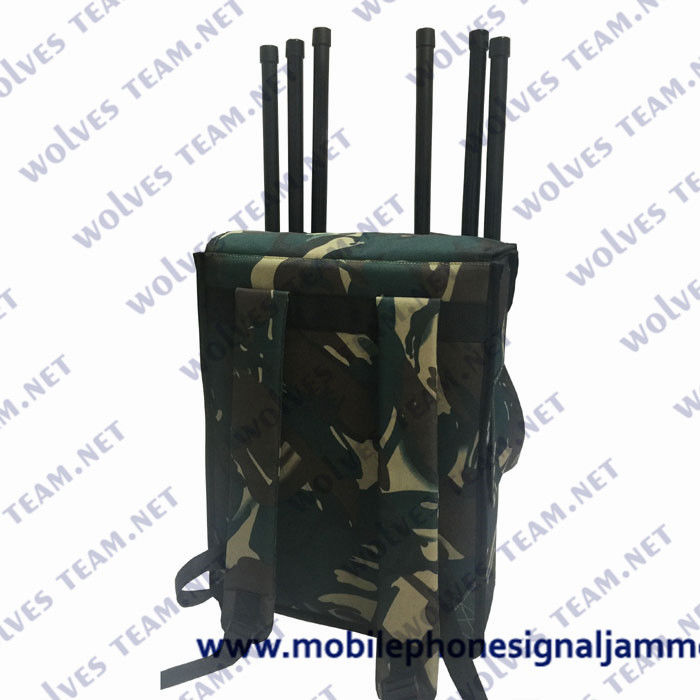 Pas het Signaalstoorzender aan die van 850MHz 2100MHz 2400MHz GSM CDMA 3G 4G 5G WiFi 2.4G Mobiele telefoonstoorzender blokkeren