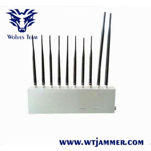 10 banden 16 Stoorzender van het Watts3g 4G GPS WiFi LoJack VHF de UHFsignaal