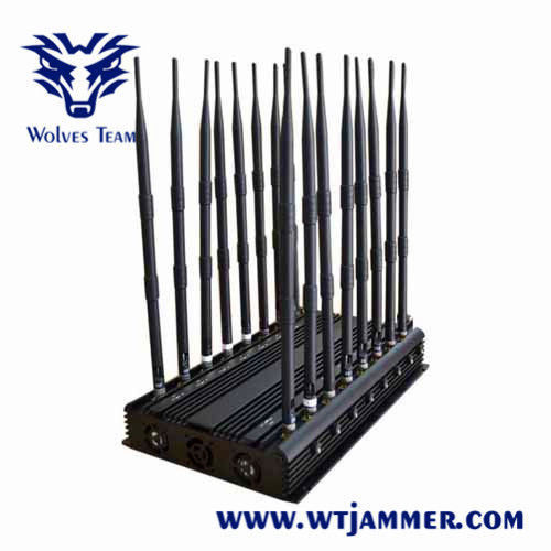 Stoorzender 18 Antennes 3G 4G 5G WiFi UHFvhf 35W van het L1l2 L5 Lojack Draagbare Signaal