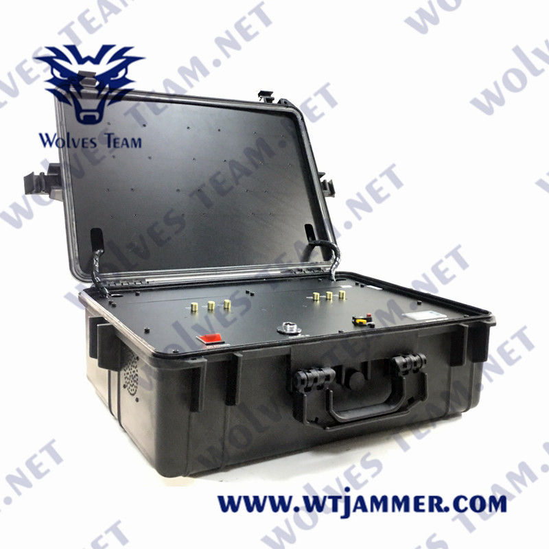 Draagbare UAV van rf GPS WIFI 5.8G Hommelstoorzender 2500m Samengestelde PLL