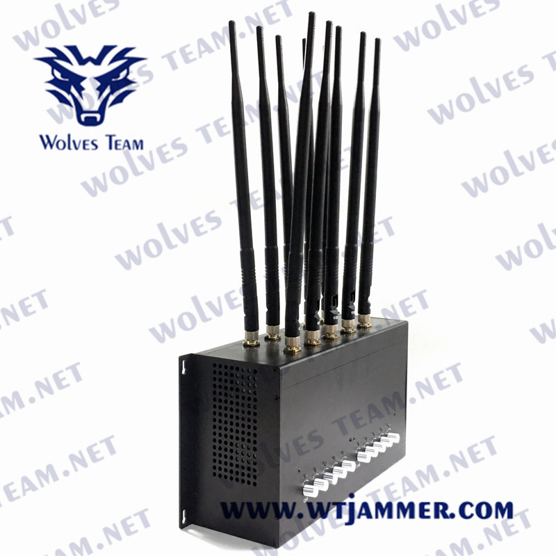 90W van de Stoorzender3g DCS PHS 4G 5G van de celtelefoon de Stoorzendercdma GSM met AC Adapter