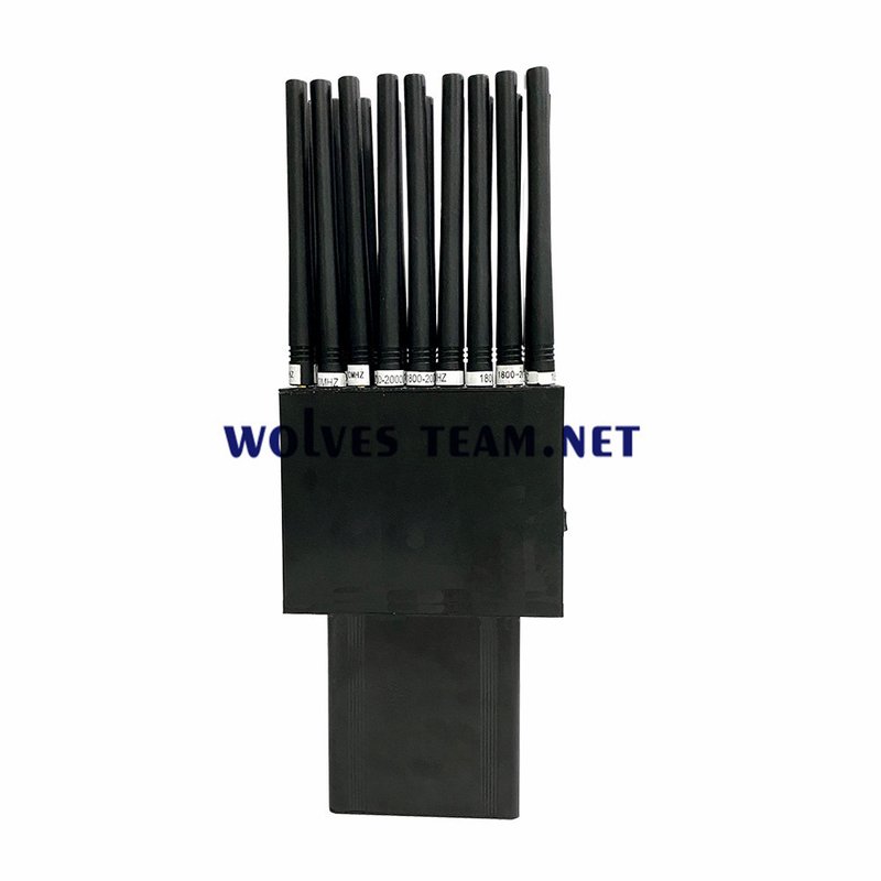 18 Banden Draagbare 2G 3G 4G 5G Stoorzender Al Stoorzender van GPS L1 L2 L5 Lojack WiFi GPS rf 315/433/868MHz tot 30M