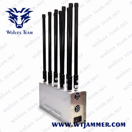 3200-3600MHz cellulaire Signaalstoorzender GPS Lojack 3G 4G 5G VHF UHF5g