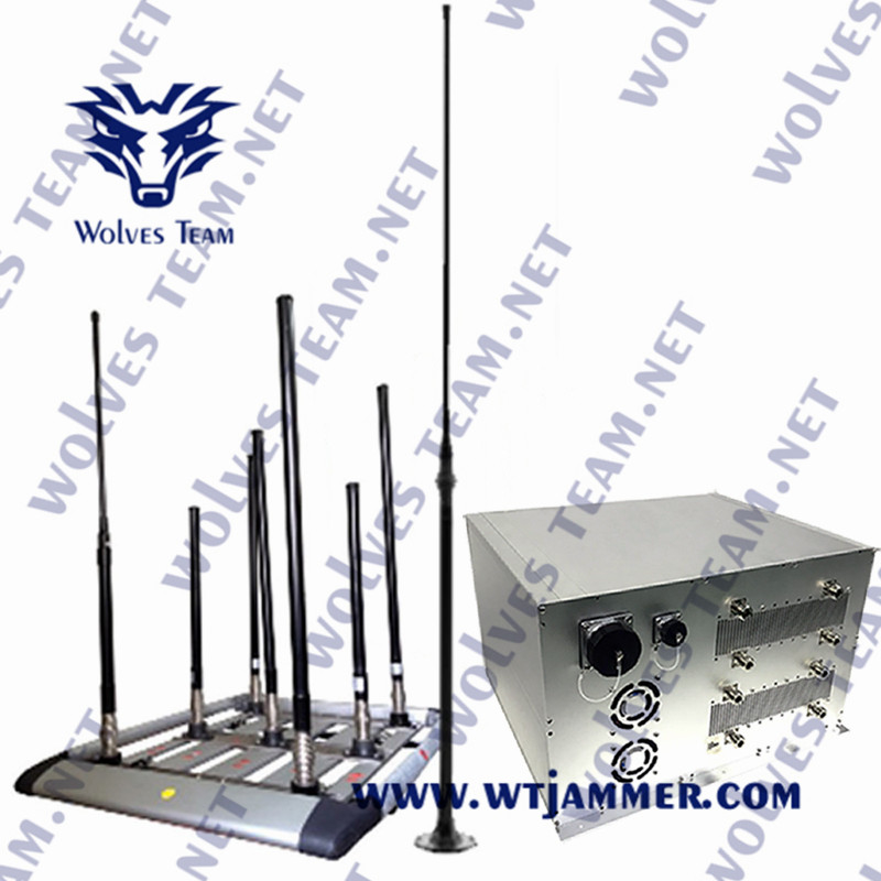 de Bomstoorzender WIFI VHF UHFgps 4G 5G van 330W IED met DDS Konvooisysteem