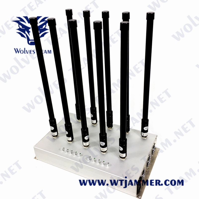 Aanpassing 12 van het de Telefoonsignaal van de Antennecel de Stoorzender 2g 3g 4g 5g Wifi 5.8g
