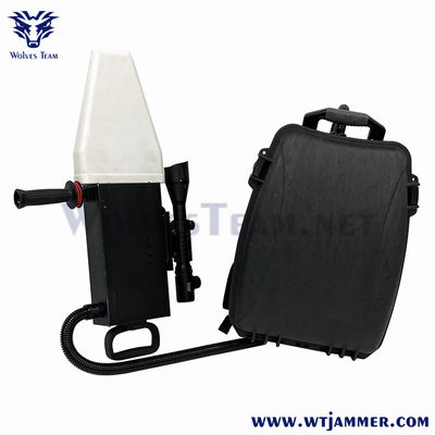3000M Militaire VIP-bescherming Drone Signal Jammer Security Backpack GPS WIFI5.8G