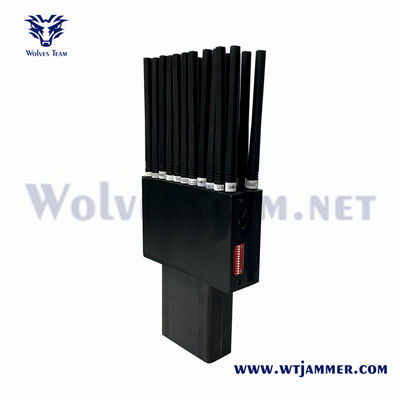22 Bands 2G 3G 4G 5G L1 L2 L5 Lojack WiFi GPS Jammer RF 315 / 433 / 868MHz