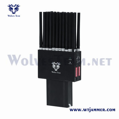 22W de draagbare Stoorzender L1 L2 L5 Lojack 22 Banden 2G 3G 4G 5G van WiFi GPS