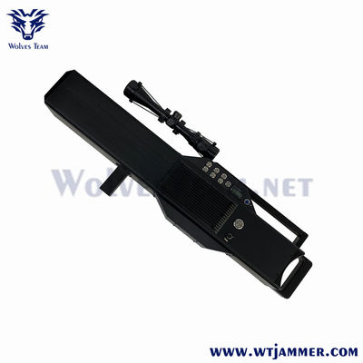 4 banden Handheld VIP Protection Security 1200m GPS WiFi Drone Signal Jammer