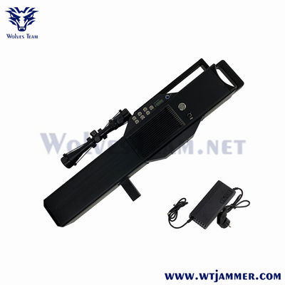 4 banden 1200m GPS WiFi Drone Signal Jammer Handheld VIP Protection Security