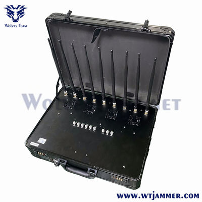 40W 8 Band Draagbare Handtas WIFI2.4G WIFI5.8G 2G 3G 4G Cell Pone Jammer -WT808TA5-8
