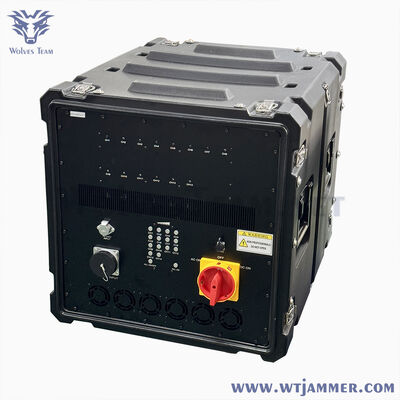 20-6000Mhz voertuig gemonteerde high power draadloze frequentie signaal jammer
