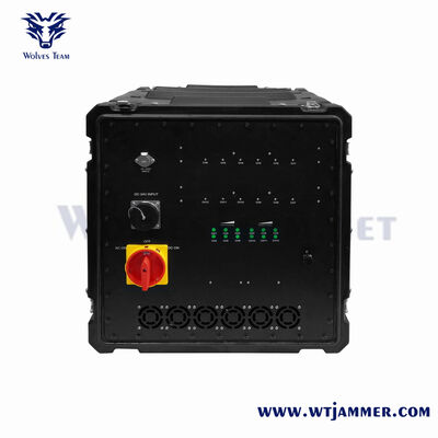 550×500×400 mm IED-bomverstuiver Frequentiebereik 20−6000MHz Biedt uitgebreide bescherming tegen explosieve bedreigingen