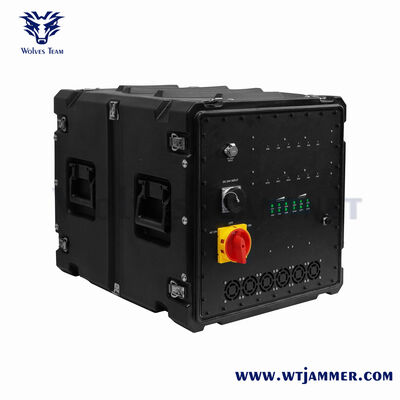 Militaire krachtige 2G 3G 4G GPS WIFI5.8G mobiele telefoonsignaalblokkeerder.