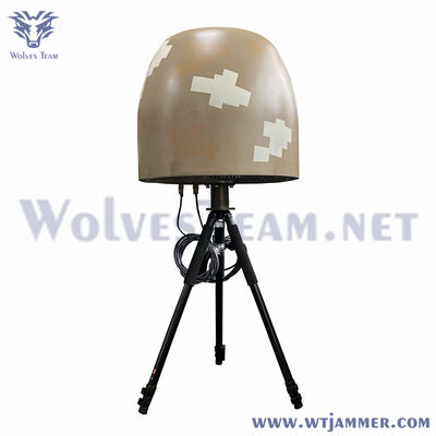 360 grad passieve detectie detectie anti-drone systeem detectie drone-signaal drone-jammer 10 km