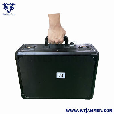 Draagbare signaalstoorzender die 5G-frequentie 3400-3800Mhz ondersteunt, alle mobiele telefoonsignaalstoorzender